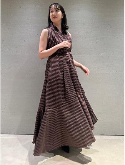 Amazon.co.jp: [スナイデル] ノースリイレヘムシャツワンピ